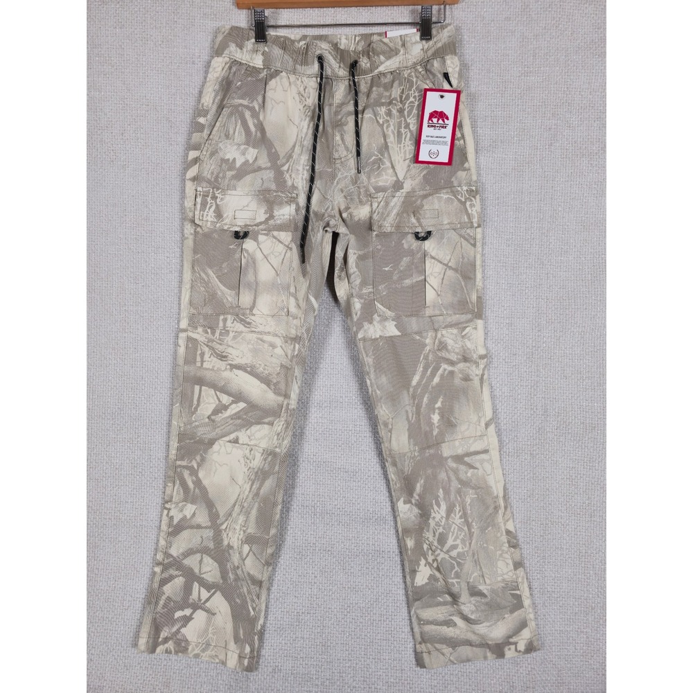 Ring of Fire Men's Camo Jogger Pants The Jogger Flex‎ Stretch Size S